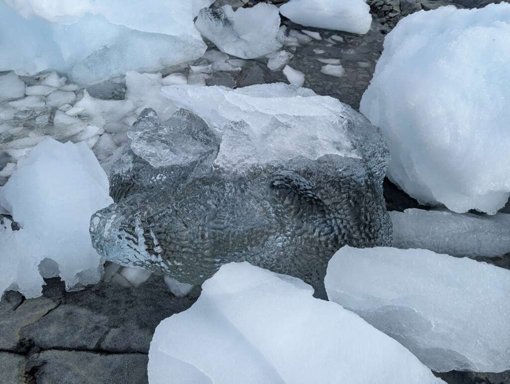 large block of ice